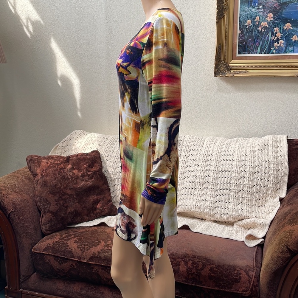 Linea Domani Multi-Color Tunic/Dress - Picture 2 of 4